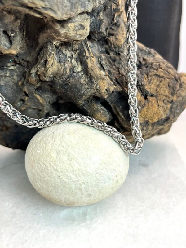 Αλυσίδα Κολιέ Chain Silver Plain Round
