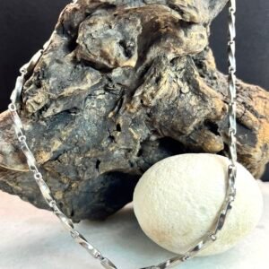 Αλυσίδα Κολιέ Chain Silver Twisted I