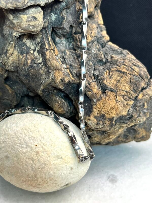 Αλυσίδα Κολιέ Chain Silver Twisted I