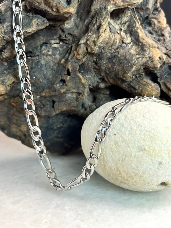 Αλυσίδα Κολιέ Chain Silver Plain