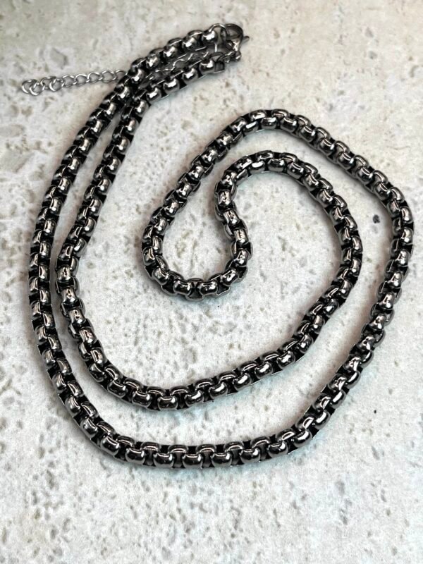 Αλυσίδα Κολιέ Thick Gunmetal