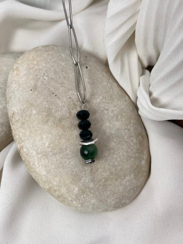 Κολιέ Chained Green