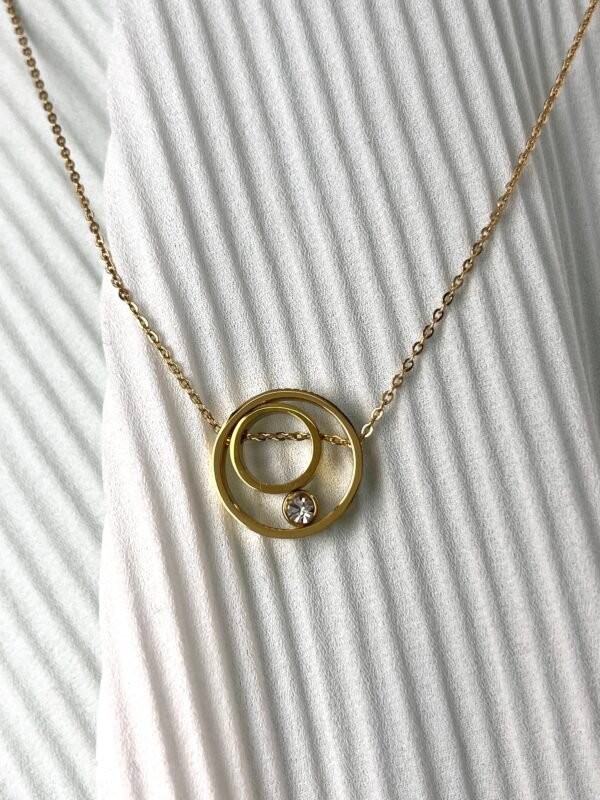 Αλυσίδα κολίε Double Ring