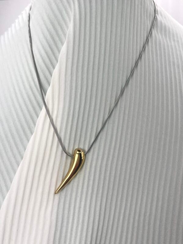 Αλυσίδα Κολιέ Gold Horn