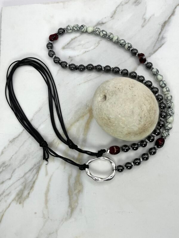 Jewelry Combo 3 - Marble Silver