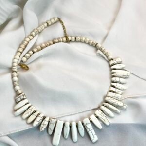 Κολιέ White Chaolite