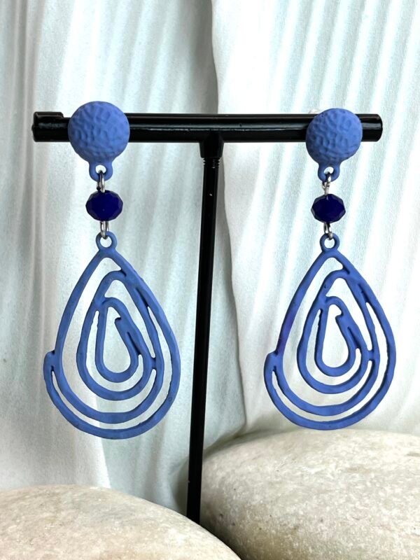Κρεμαστό Σκουλαρίκι Soft Blue